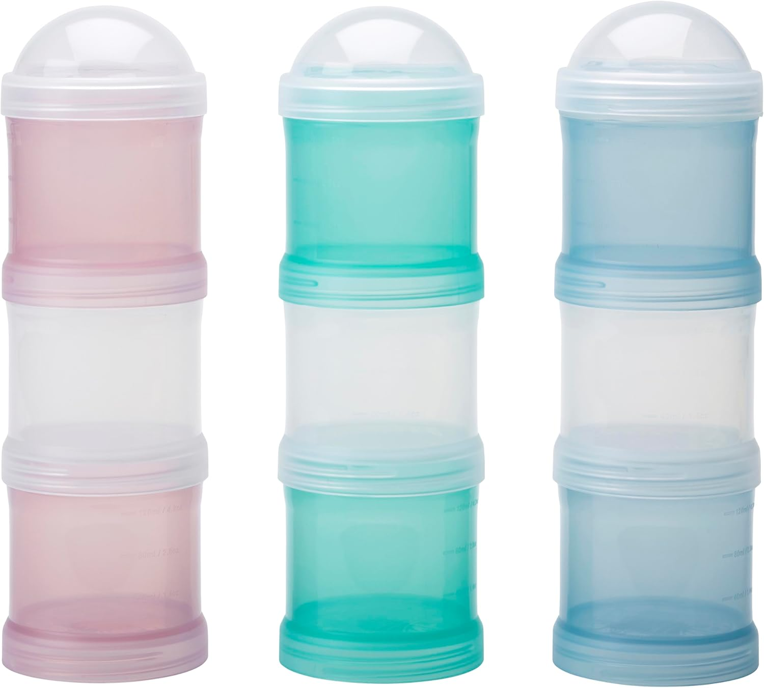 Smash Leak Proof Snack Tubes, Blue Reusable, Bpa-Free, Stackable & Travel-Friendly | Fits Bottle Holders | Perfect for Salad Dressing, Snacks & Dips