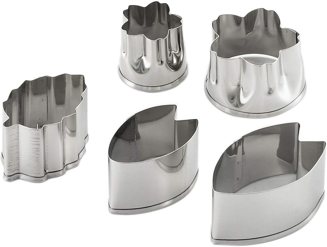 Castle Enterprises Yoshikawa Sakura Cutter, 5 Piece, Gift Wrapping, Silver, Made in Japan image number 2