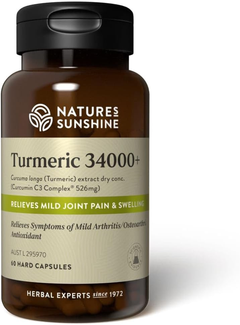 Nature'S Sunshine Turmeric 34000+ 60 Capsules image number 5