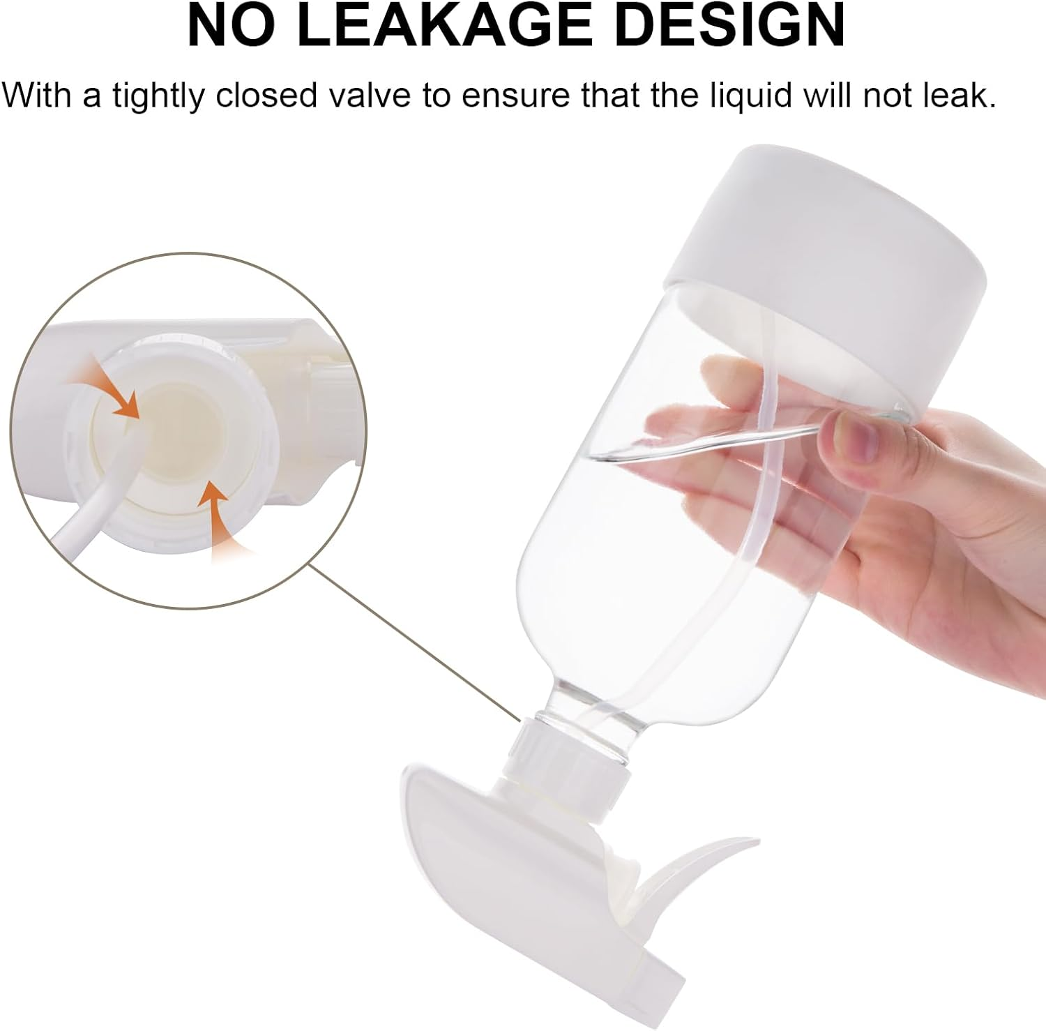 Hmaimas Glass Spray Bottles for Cleaning Solutions, 16Oz Reusable Clear Empty Mist Spray Bottle with Silicone Sleeve for Hair, Plants and Essential Oils 2 Pack image number 3