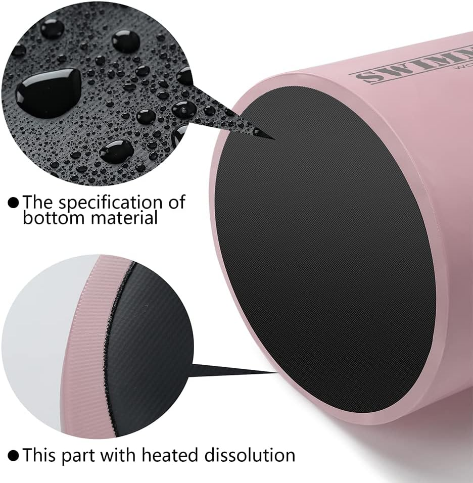 Floating Backpack Waterproof Dry Bag 15L Capacity Kayaking, Water Sports Fishing, Swimming, Boating, Beach, Hiking, Camping, Outdoor Activities 2 Adjustable Straps Bright Pink Colour from Paton Travel image number 6