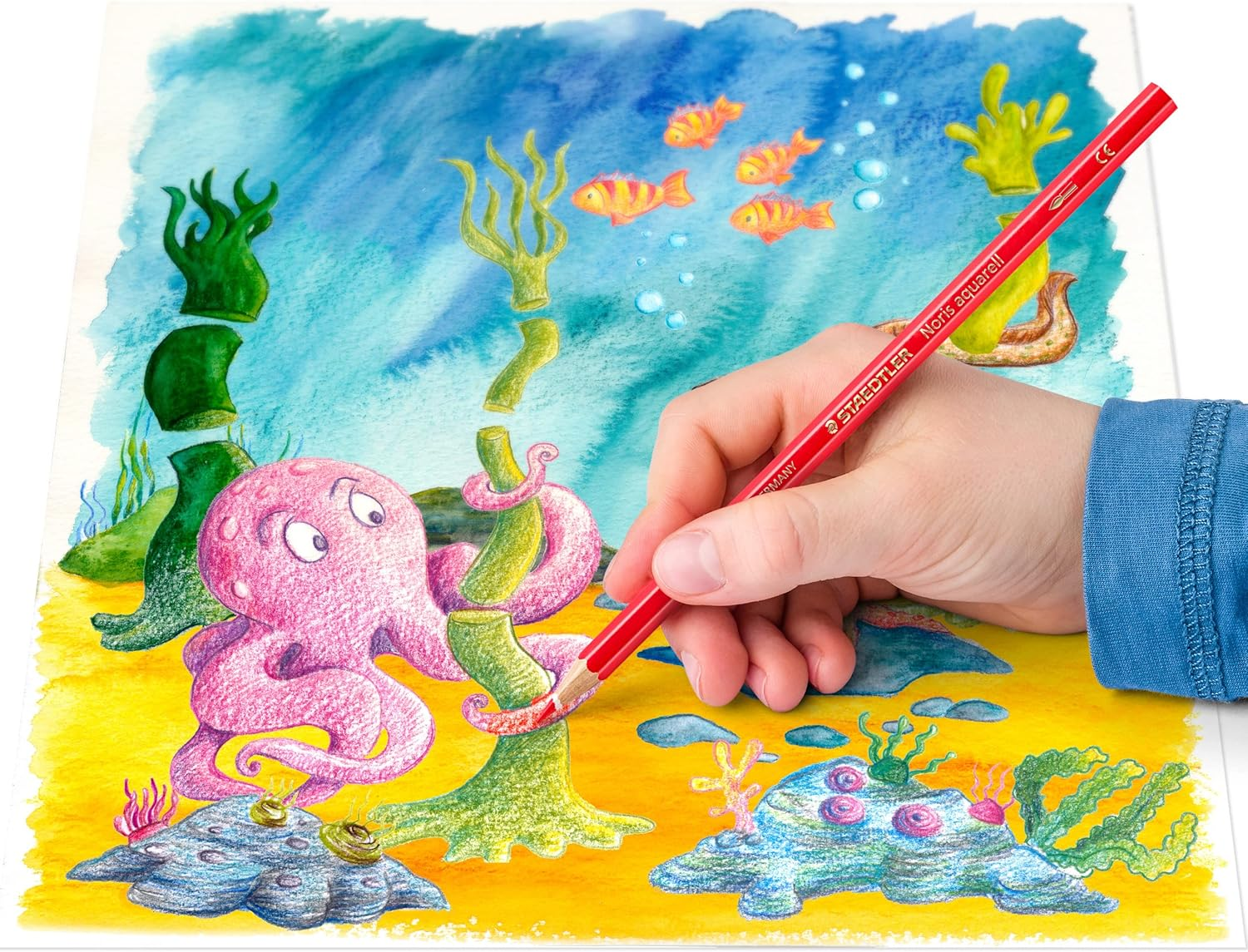 Staedtler Noris Aquarell Coloured Pencil (Pack of 12)