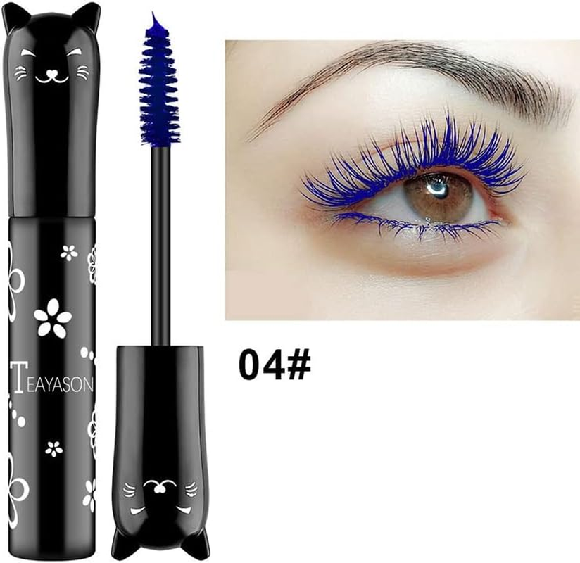 4D Silk Long Lasting Mascara Waterproofing Eye-Catching Colours, Eye-Catching Colors, Curly Thickening Effect, Ideal for Dramatic Makeup Looks image number 2