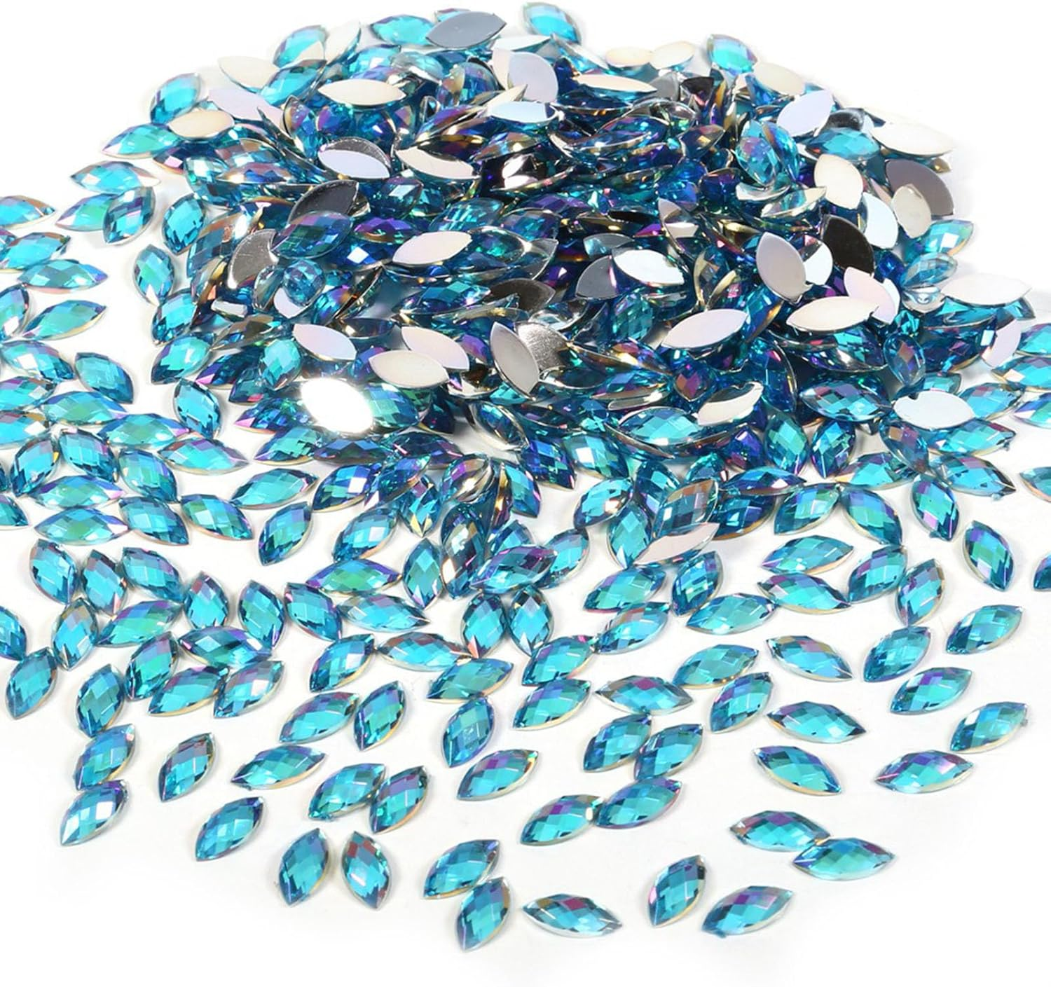 Crystal Rhinestone Flatback Beads for Jewellery and Garments, Pink