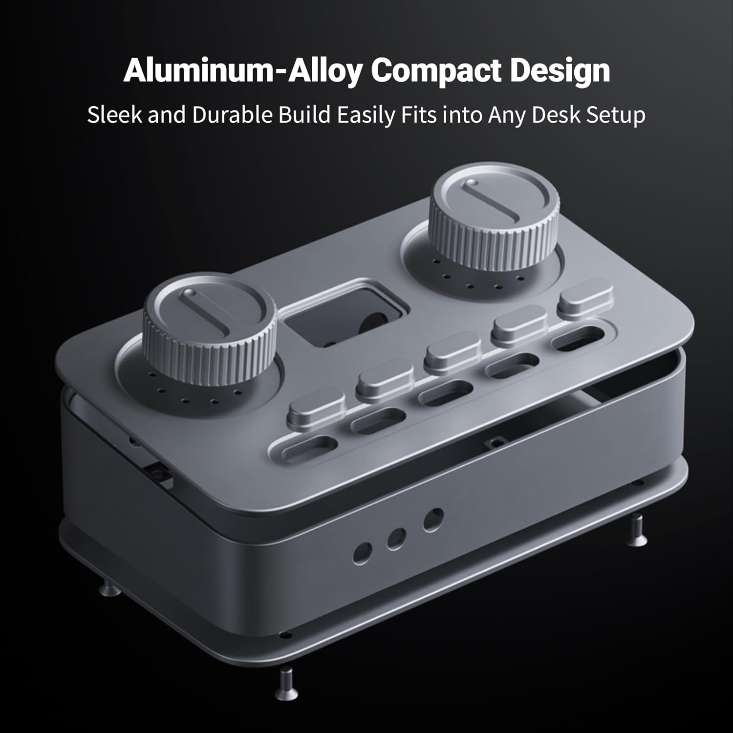 Fosi Audio K7 DAC Headphone Amp, Desktop USB C Digital to Analog Audio Converter for Workspace and Gaming PC PS5, Optical/Coaxial/Bluetooth Aptx HD Ll/Microphone Input, 3.5Mm/4.4Mm Balanced/Rca Output image number 1