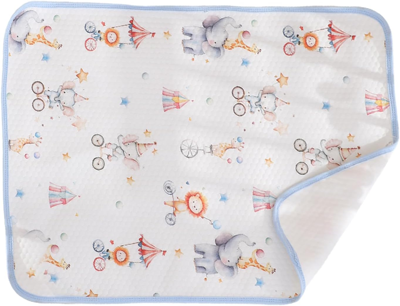 Crib Mattress Pad - Changing Pad Cover Waterproof | Soft Breathable Bassinet Pee Liner Sheet for Overnight Protection Bedwetting Solution Potty Training Nursery Setup - A image number 7