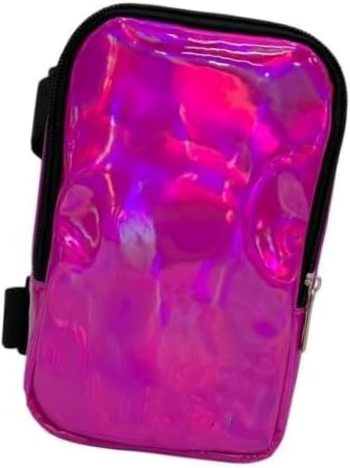 Holographic Thigh Bag Waist Pack,Women'S Leg Straps Outdoor Waist Pouch,Colourful Leg Bag for Women Thigh Bag,Adjustable Straps Leg Bag,Hiking Waist Pack,Suitable for Outdoor Sports (Silvery)