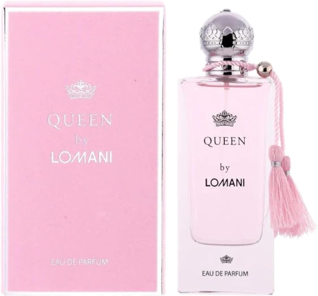 Parour Queen by Lomani Eau De Parfum (Perfume) Vaporisateur Natural Spray for Women 90ML