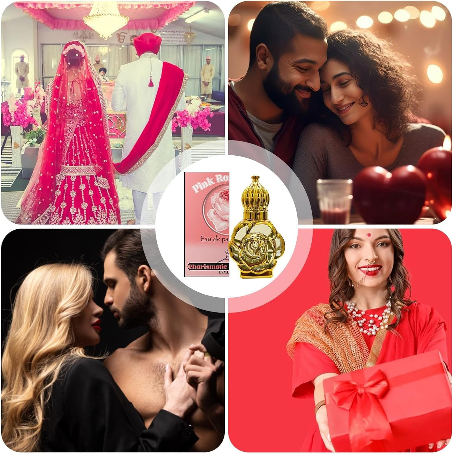 Arabic Perfume Oil - Exotic Body, Soft Scent Trail, Rich Floral Extract | Captivating Arabian Fragrance Composition Blend, Romantic Gift Oil Enhancer Creating Signature Vibe Girls Moments image number 6