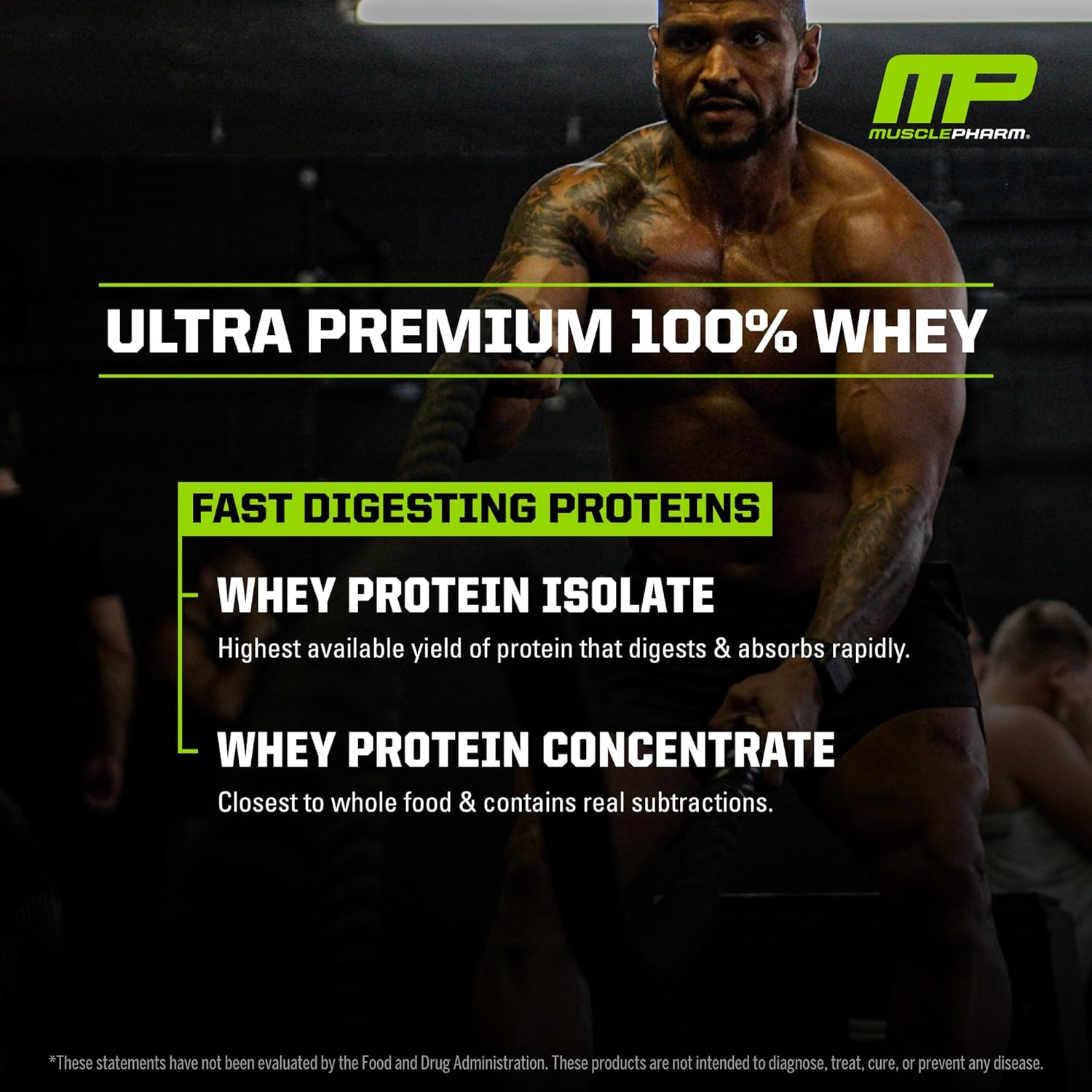 Musclepharm Combat 100% Whey Protein Powder, Strawberry, 5 Pound image number 5