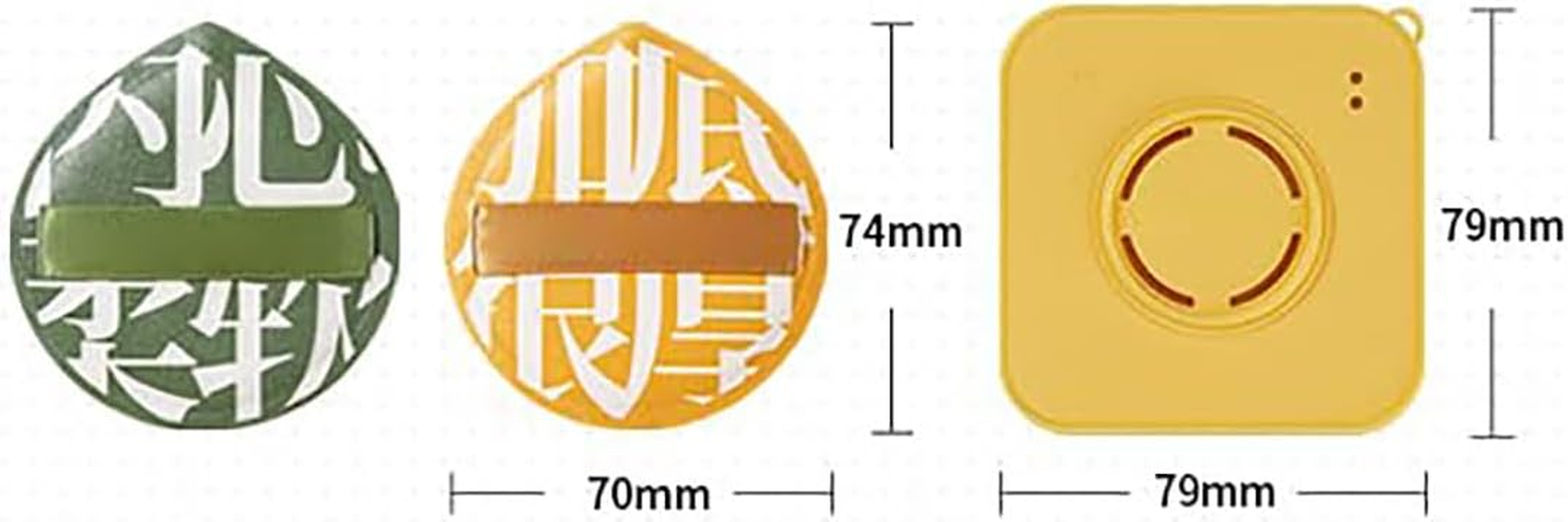 Updated Version !1Bag of 2 PCS Cute Soft Makeup Foundation Puff Soft Makeup Puff Set, Beauty Sponge Foundation Applicator, Create Flawless Skin (XL with Case) image number 4