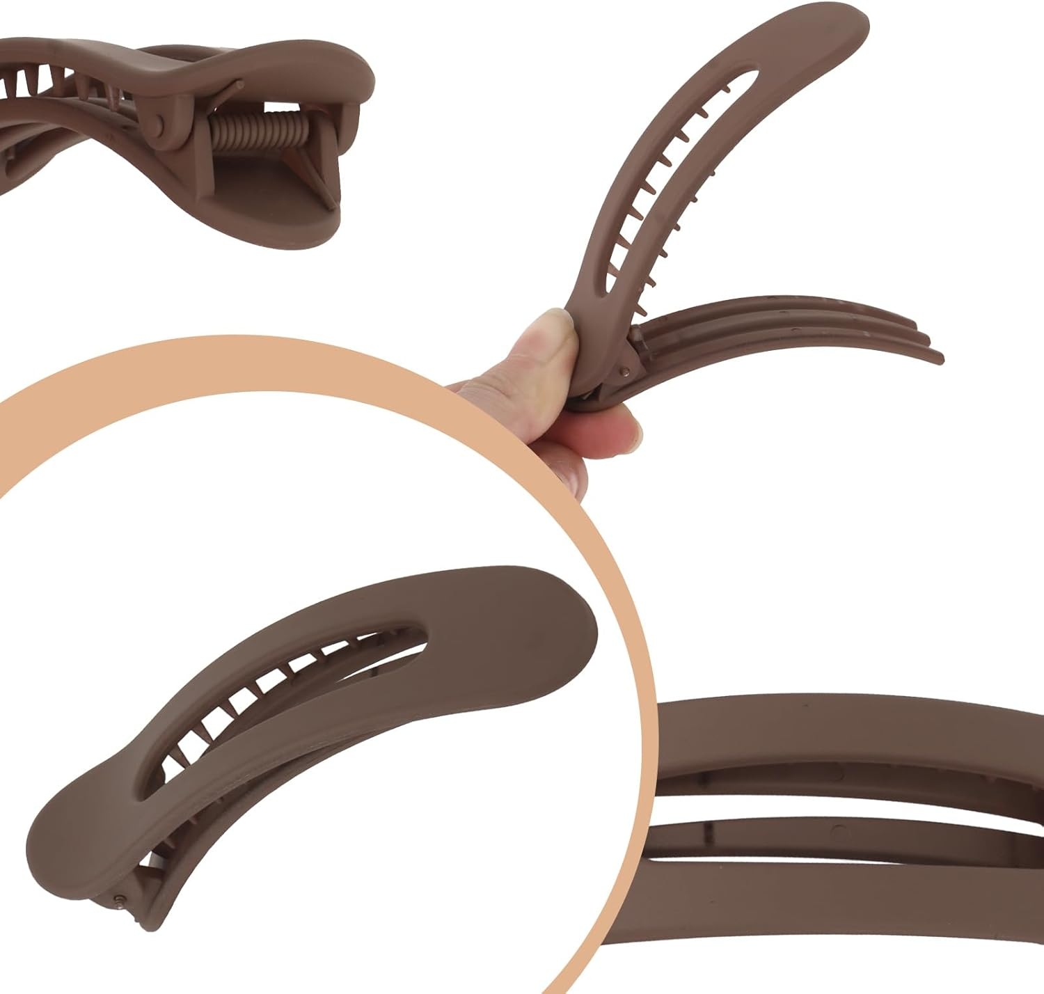 Bumlofa Women'S Hair Clips, Set of 12, Various Sizes, Practical Hairstyle Accessories image number 4