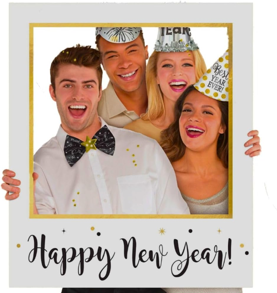 Amscan New Year'S Horns & Blowouts Mega Value Pack | 50 Pcs, One Size, Multicolor