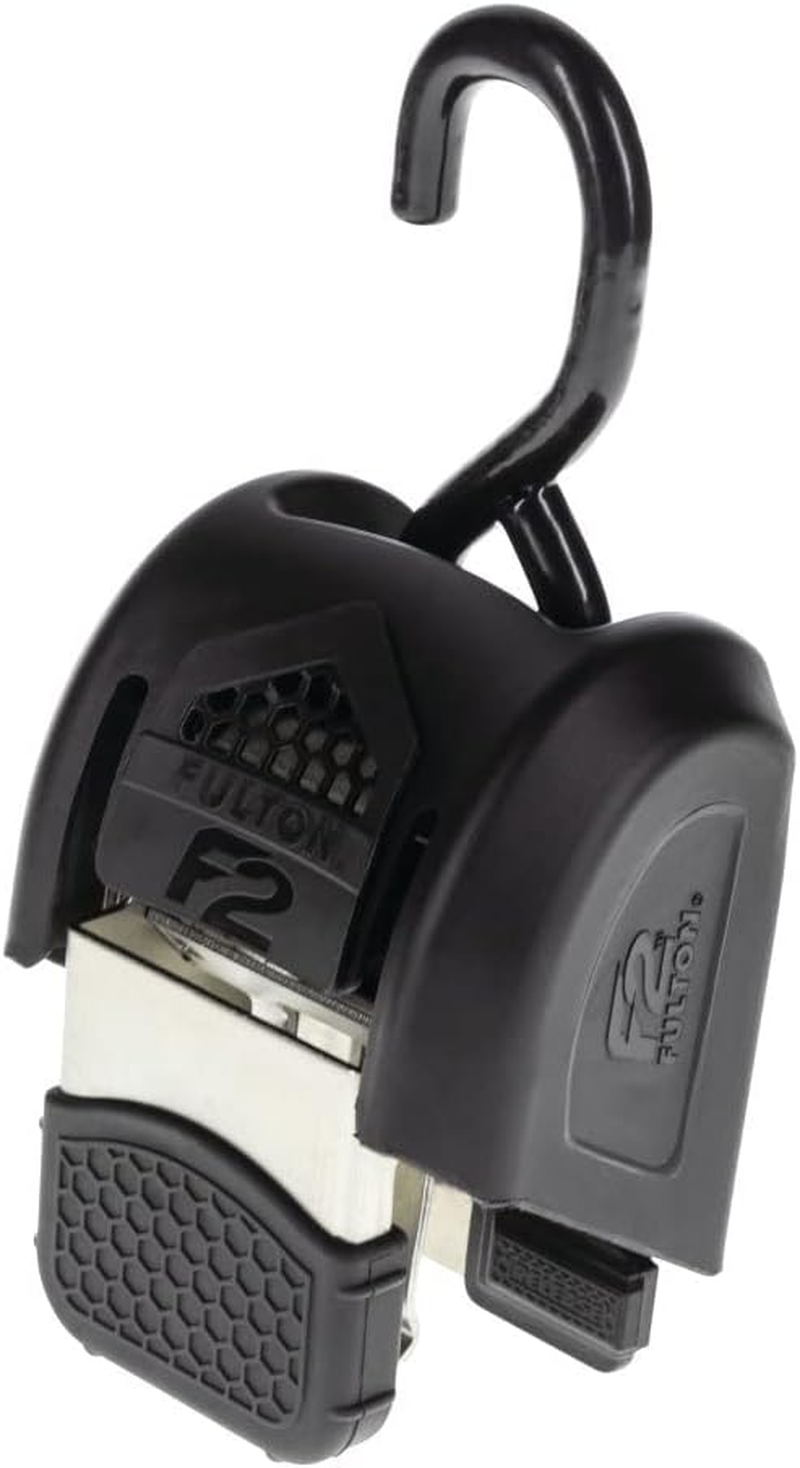 Fulton 2062100 Retractable Transom Tie Downs, Stainless Steel image number 2