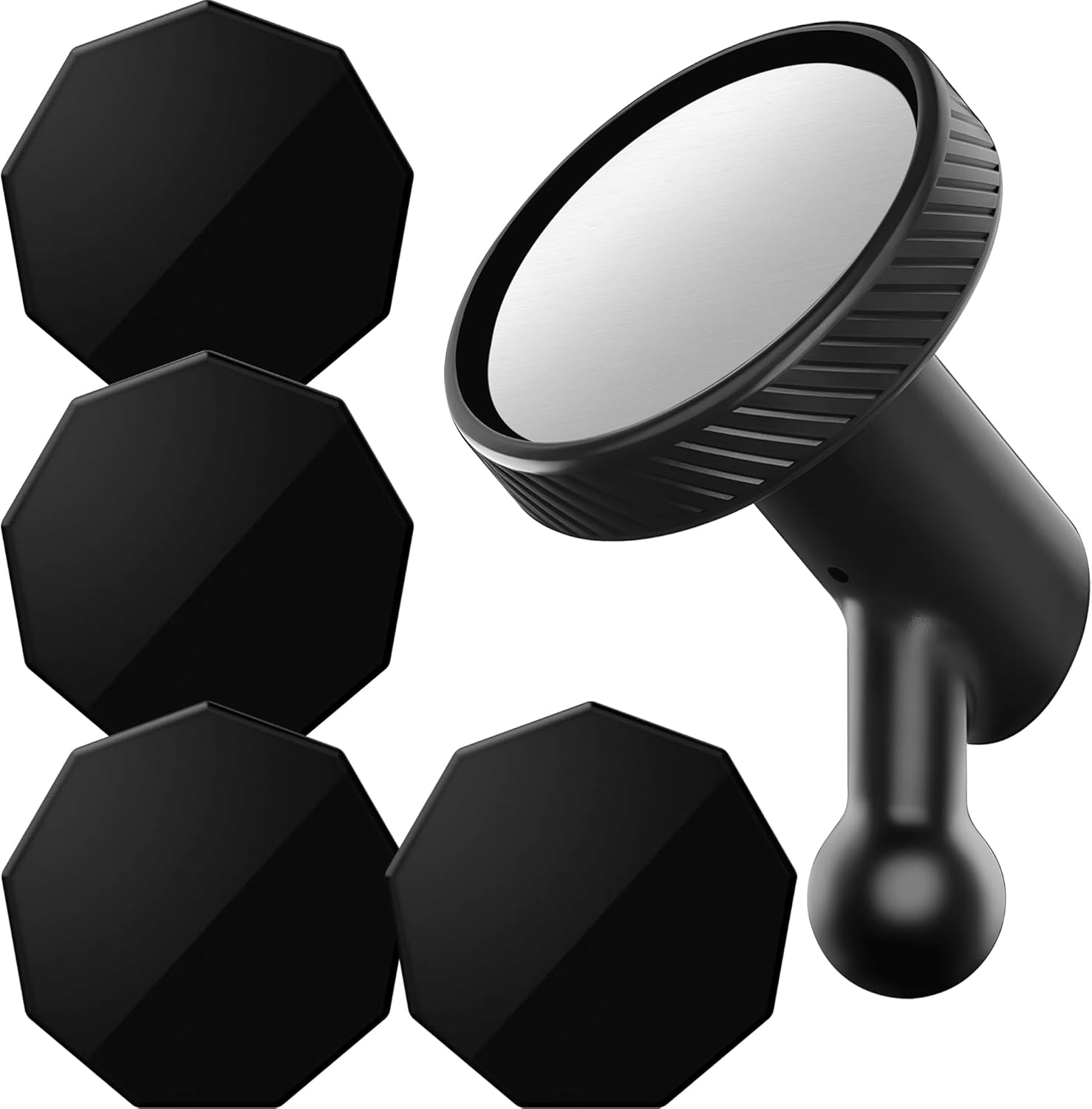 Magnetic Mount for Garmin Dash Cam,With 4 PCS Windshield Sticky,Strong Adhesive and Magnet, Compatible with Garmin Dashcam Mini 2/Mini 3/67W/57/47/Tandem and Etc., Low-Profile Design image number 5