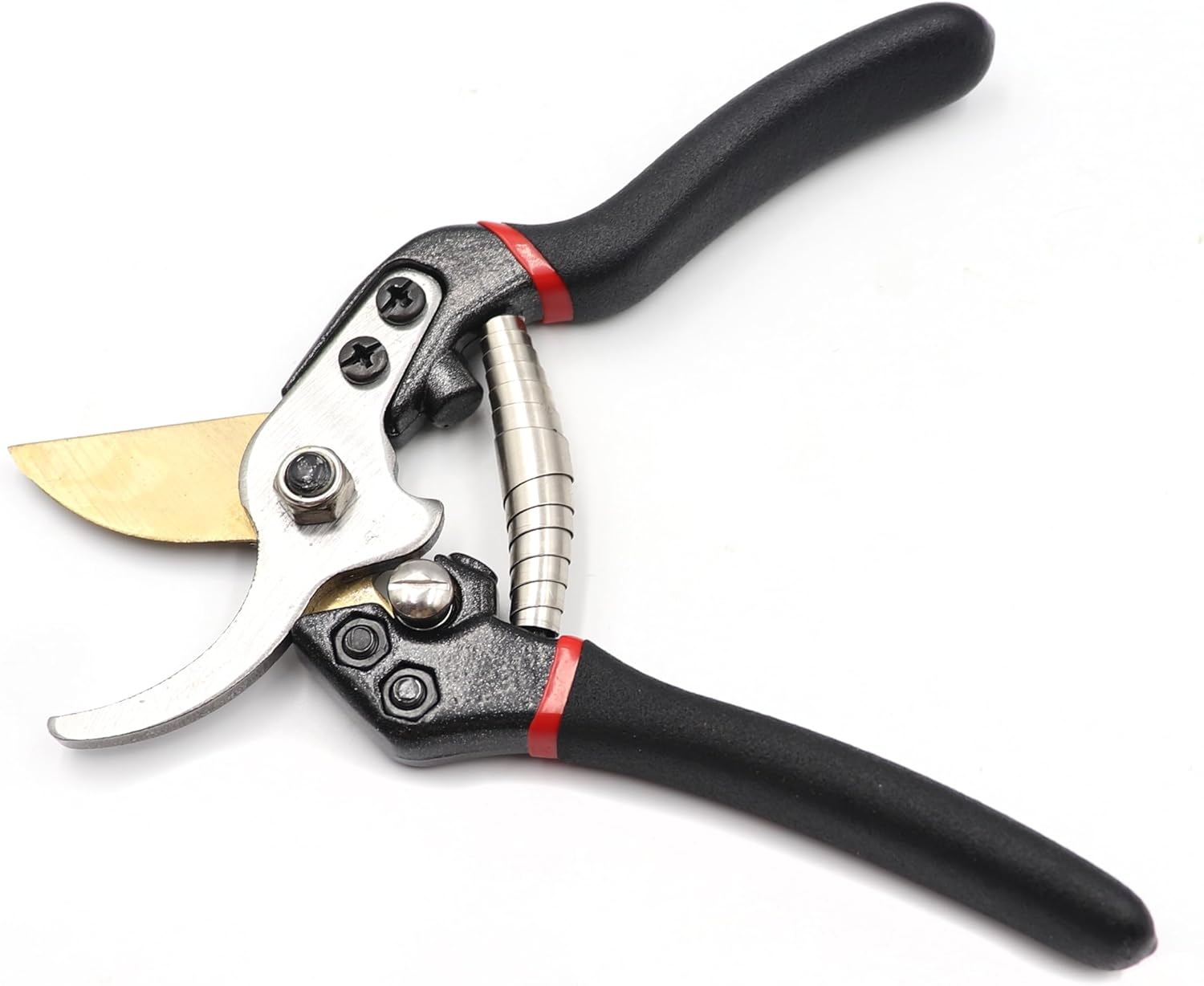 Cseao 8" Bypass Pruning Shears, Sharp Precision-Ground Steel Blade,Hand Pruners, Garden Clippers, 1 Piece