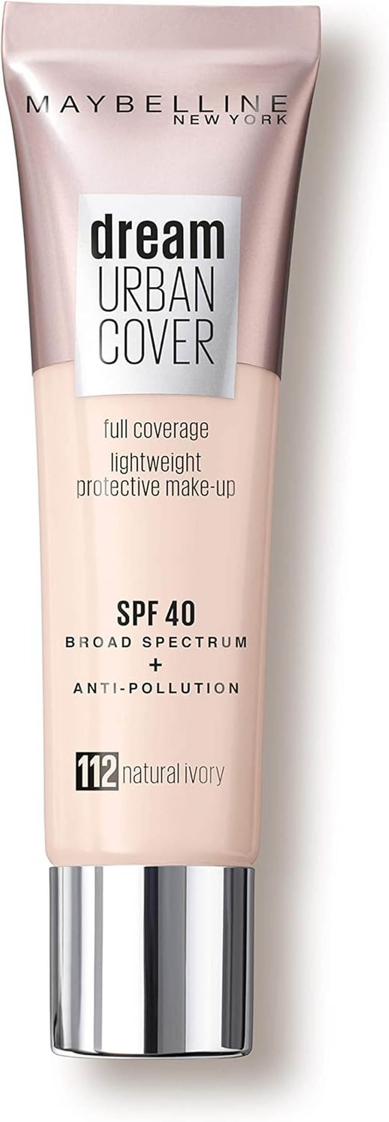 Maybelline Dream Urban Cover Liquid Foundation, Cappuccino, 4.5G, 30 Ml image number 2
