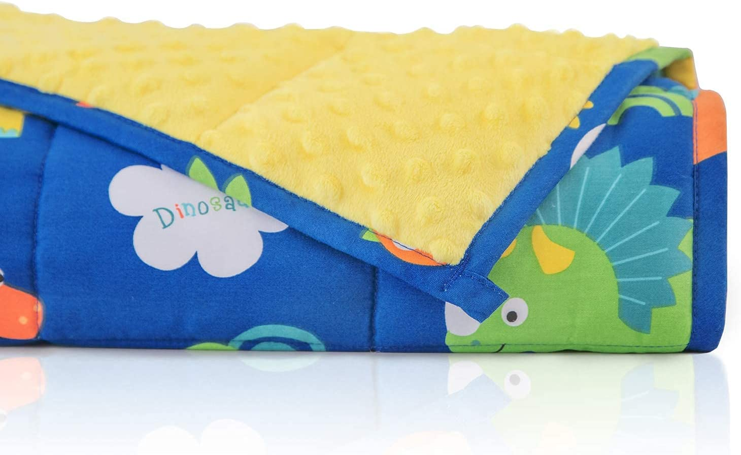 Buzio Weighted Blanket for above 7-14 Years Old Children, Blue Car World image number 5