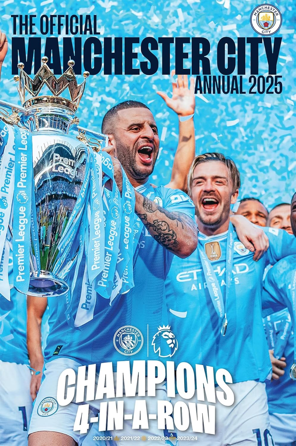 Official Manchester City Annual 2025: Champions 4-In-A-Row image number 2