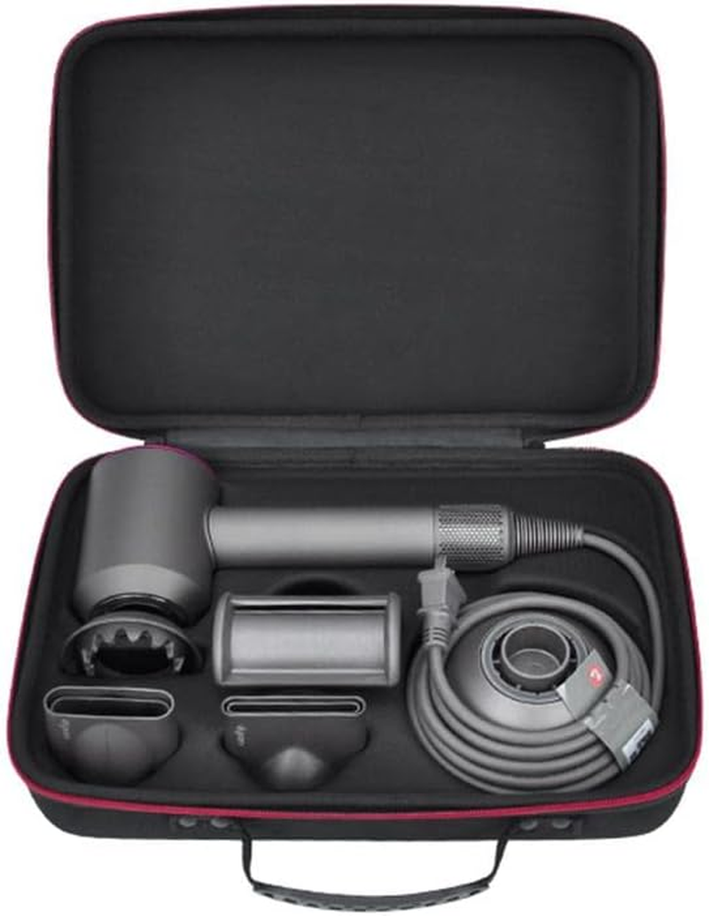 XBERSTAR Travel Carrying Case Hair Dryer Storage Box Organizer Oxford Cloth Hard Shell Bag New for Dyson HD08 Shockproof Waterproof image number 2