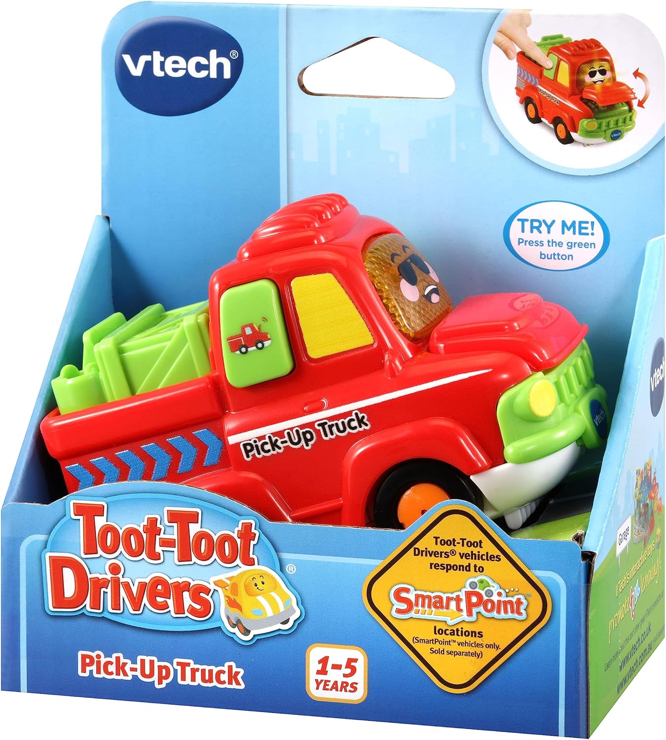 Vtech 540103 Toot Drivers Pick-Up Truck, Multicolor
