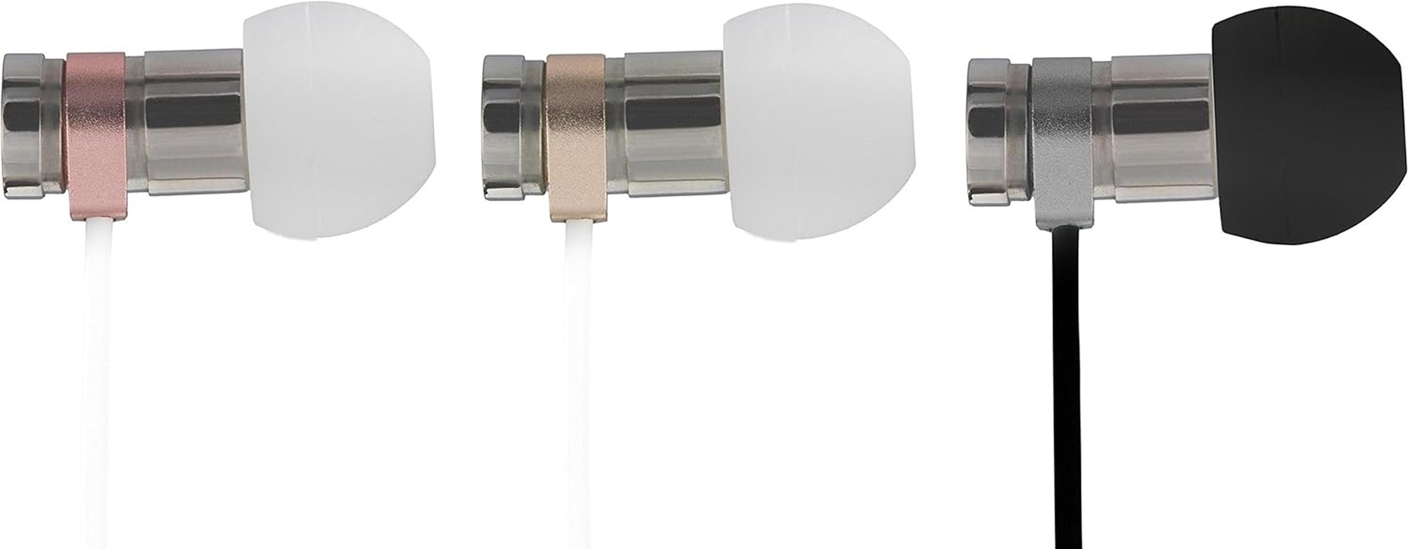 Kitsound Nova In-Ear Headphone with Microphone for Smartphones and Tablets - Rose Gold