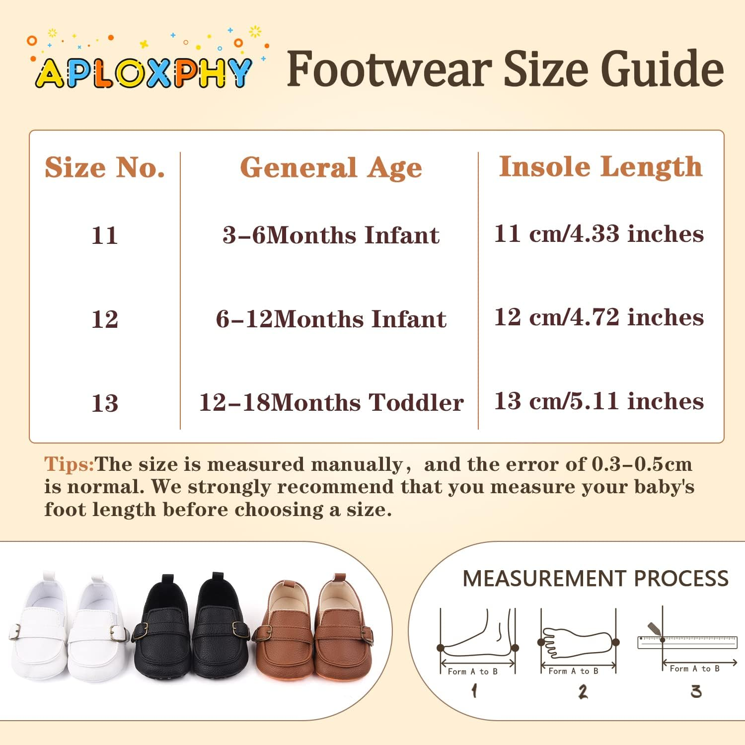 Aploxphy Baby Girls Boys Classic Loafers Infant Oxford Dress Shoes Prewalker Soft Slip on Moccasin Crib Flats Newborn Shoes image number 7