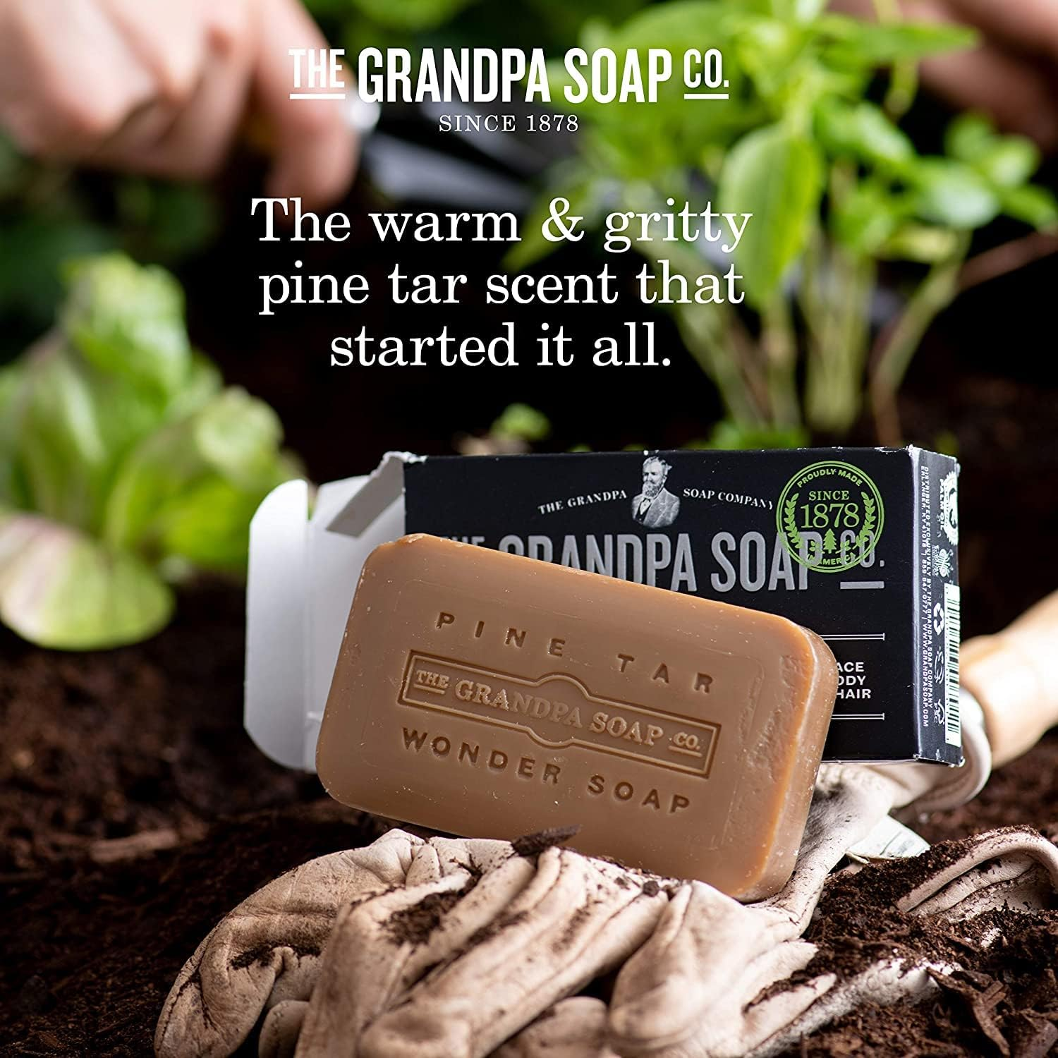 Grandpa'S Pine Tar Soap 4.25 Ounce (Pack of 2) image number 5