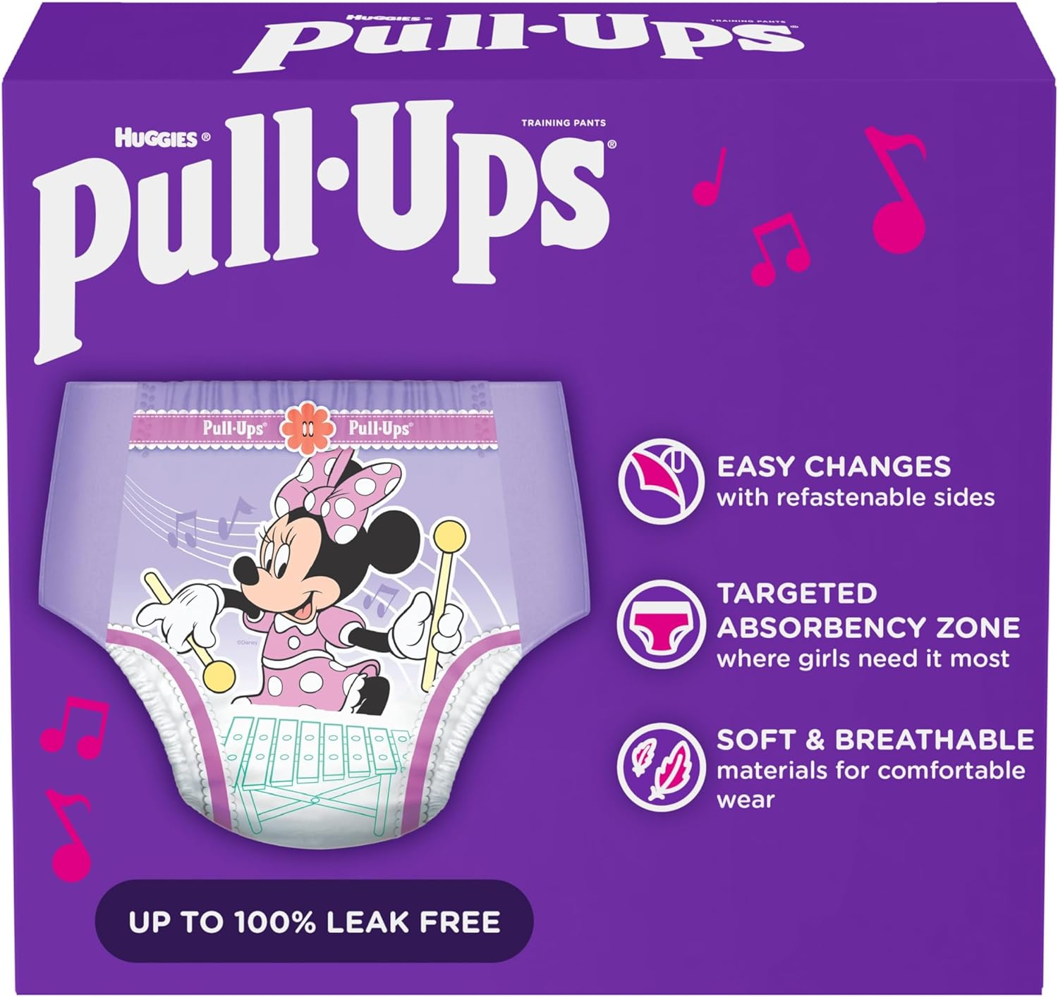 Pull-Ups Girls' Potty Training Pants image number 4