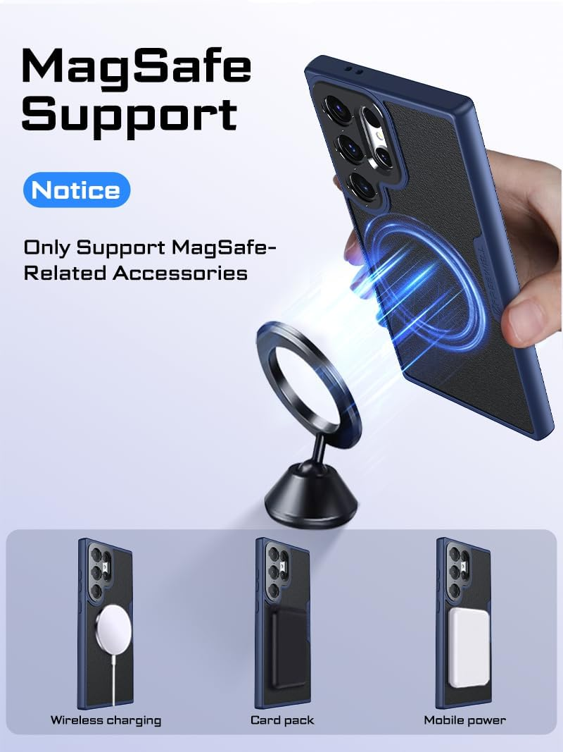 FREEWELL Galaxy Series Case Compatible with Samsung Galaxy S23 Ultra, (FW-GX-S23U) image number 5