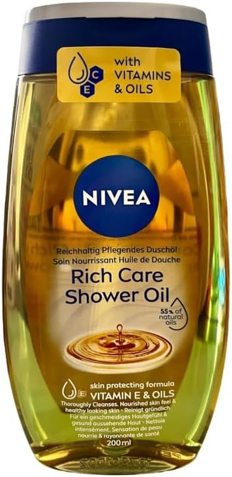 Nivea Shower Oil 200 Ml