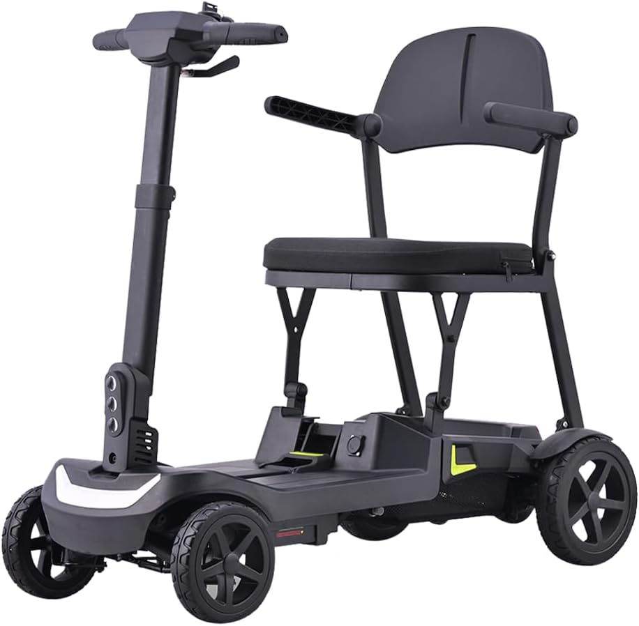 2025 Electric Mobility Scooter with Storage Basket Adjustable Seat and Handlebars, Headlight Taillights,30Km Range, 150KG Capacity image number 5