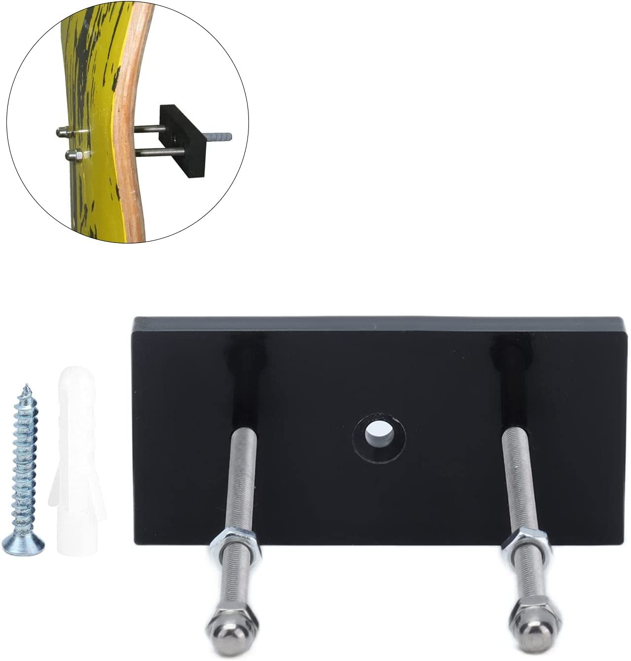 Skateboard Rack, Wall Mount Skateboarding Float Rack Skateboard Hanger Storage Rack Suspension Rack image number 1