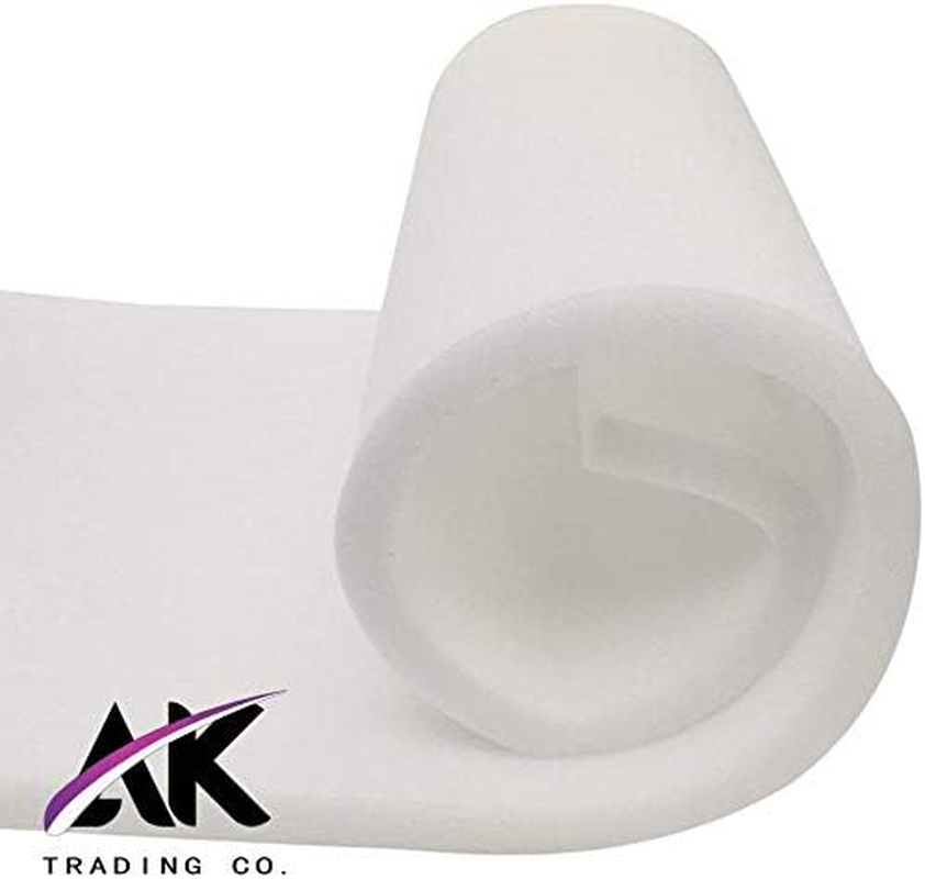 AK Trading Upholstery Foam Cushion - Medium Density 3"" Height X 24"" Width X 72"" Length - Home or Commercial Use Seat Replacement Foam Cushion - Made in USA (Md-3X24X72) image number 5