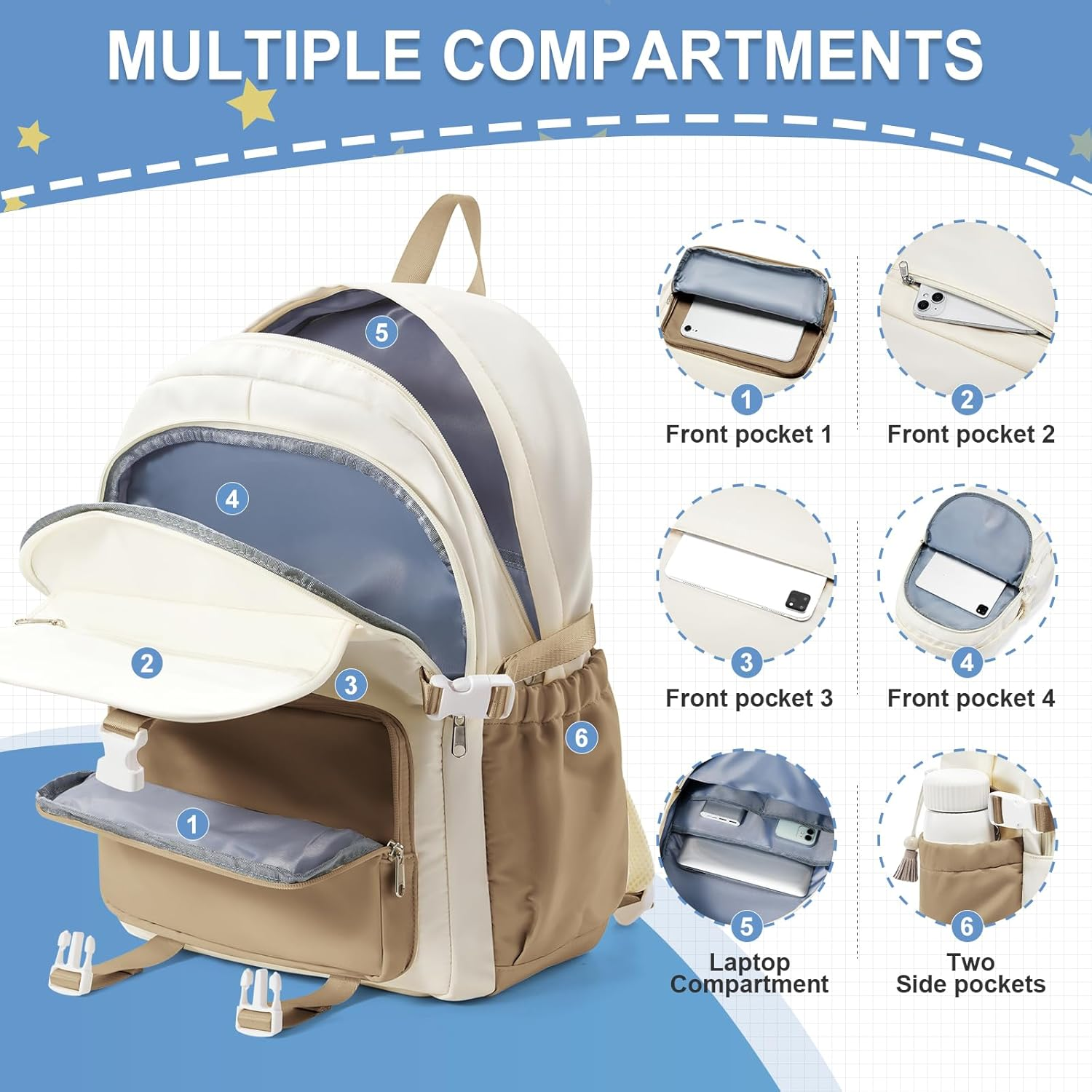 Backpack for Men Women