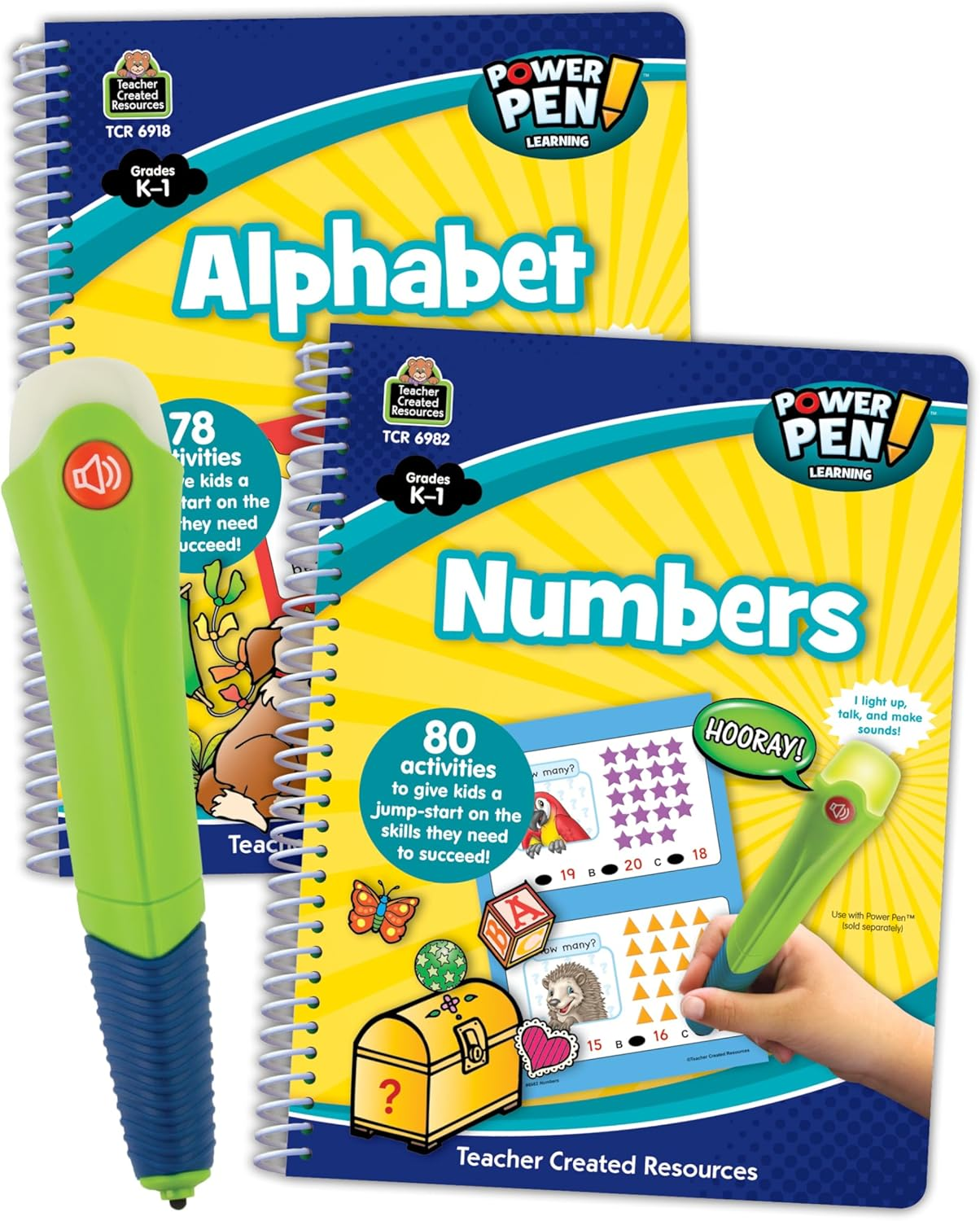 Teacher Created Resources Power Pen & Learning Books Set 2-2 Book Set - 6901 image number 5