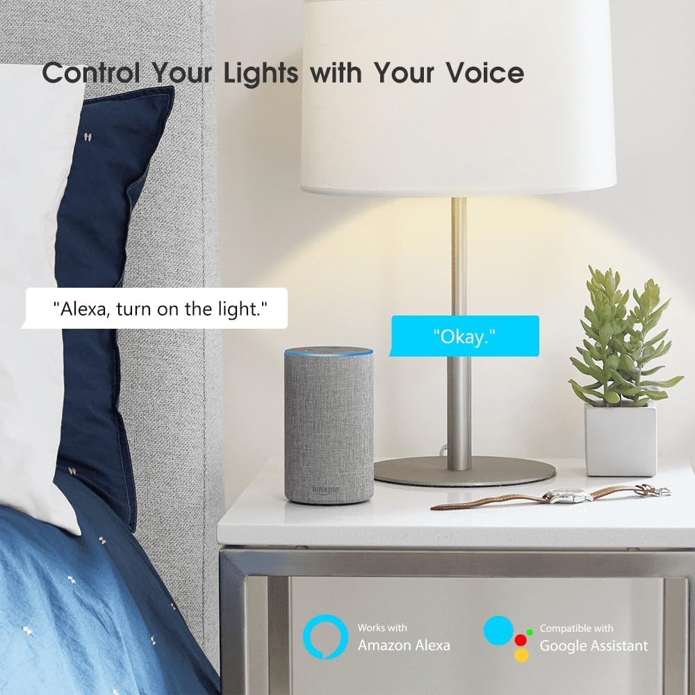 Uantii Smart Light Bulb 13W Tuya Wifi Smart Bulb Led Lamp E27 RGB Smart Light Bulbs Wireless Remote Control Smart Lamps for Alexa and Google Assistant image number 1