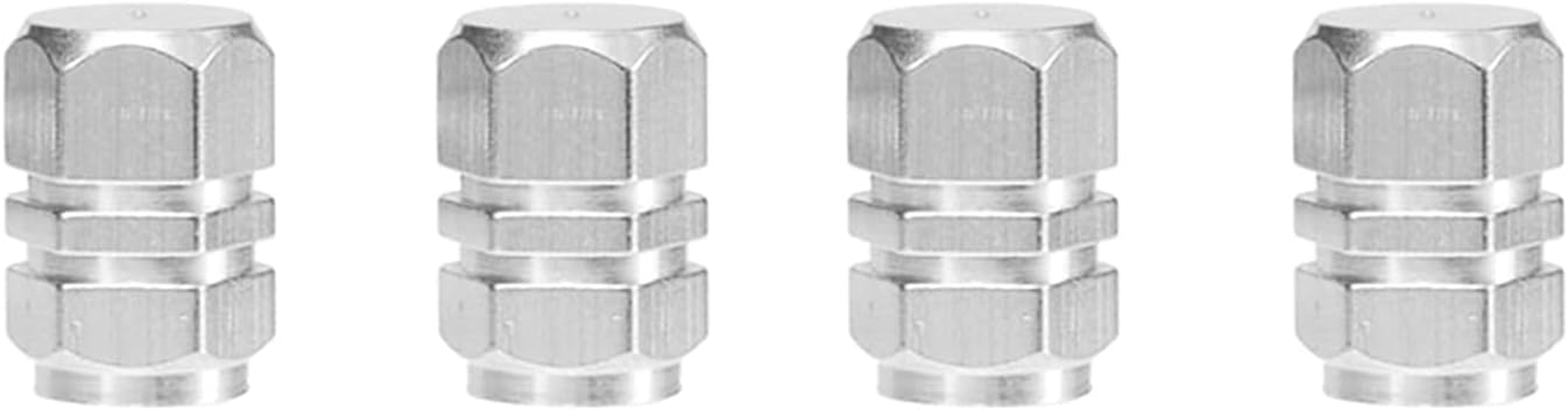 Yasao 4PCS Aluminum Car Wheel Tires Valves Tyre Stem Air Caps Airtight image number 5