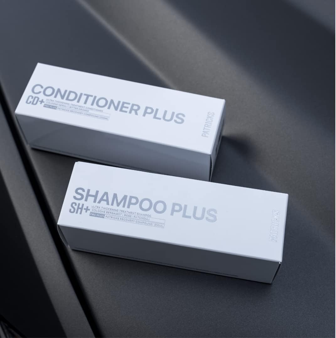 PATRICKS | CD plus Ultra Thickening Conditioner | DHT Blocker | Includes Zinc & Powerful Ingredients to Support Hair Growth & Care | for Moderate to Advanced Hair Loss | 200Ml