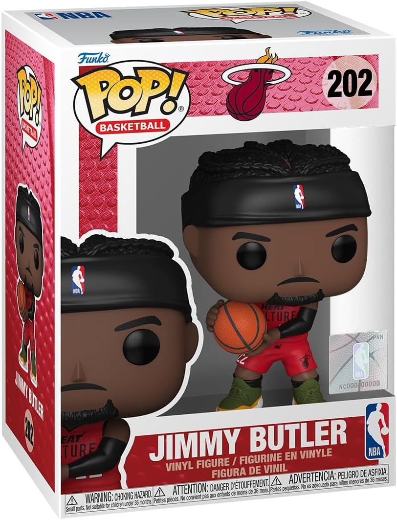 FUNKO POP! NBA: Heat - Jimmy Butler, City Edition '24 image number 2