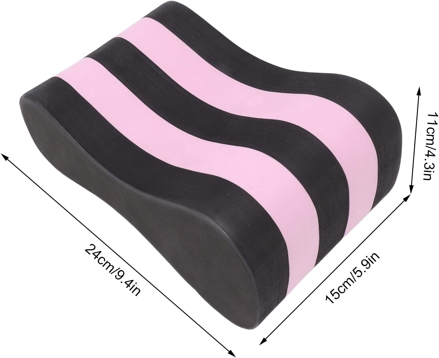 Jiawu Pull Buoy Leg Float, EVA 5 Layer Swimming Pull Float, Swim Training Pull Buoy, Swimming Pool Exercise Aid, Swim Kickboard, Legs HIPS Support for Kids, Teenagers, Beginners, Adults