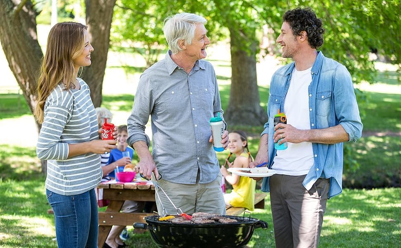 4-Pack 4 Color Soda Can Lids,Color Soda Can Lids with Straws,Reusable Pop Can Lids，Covers &ndash; Can Caps, Topper &ndash; Can Saver,Stopper &ndash; Fits Standard Soda Cans image number 3