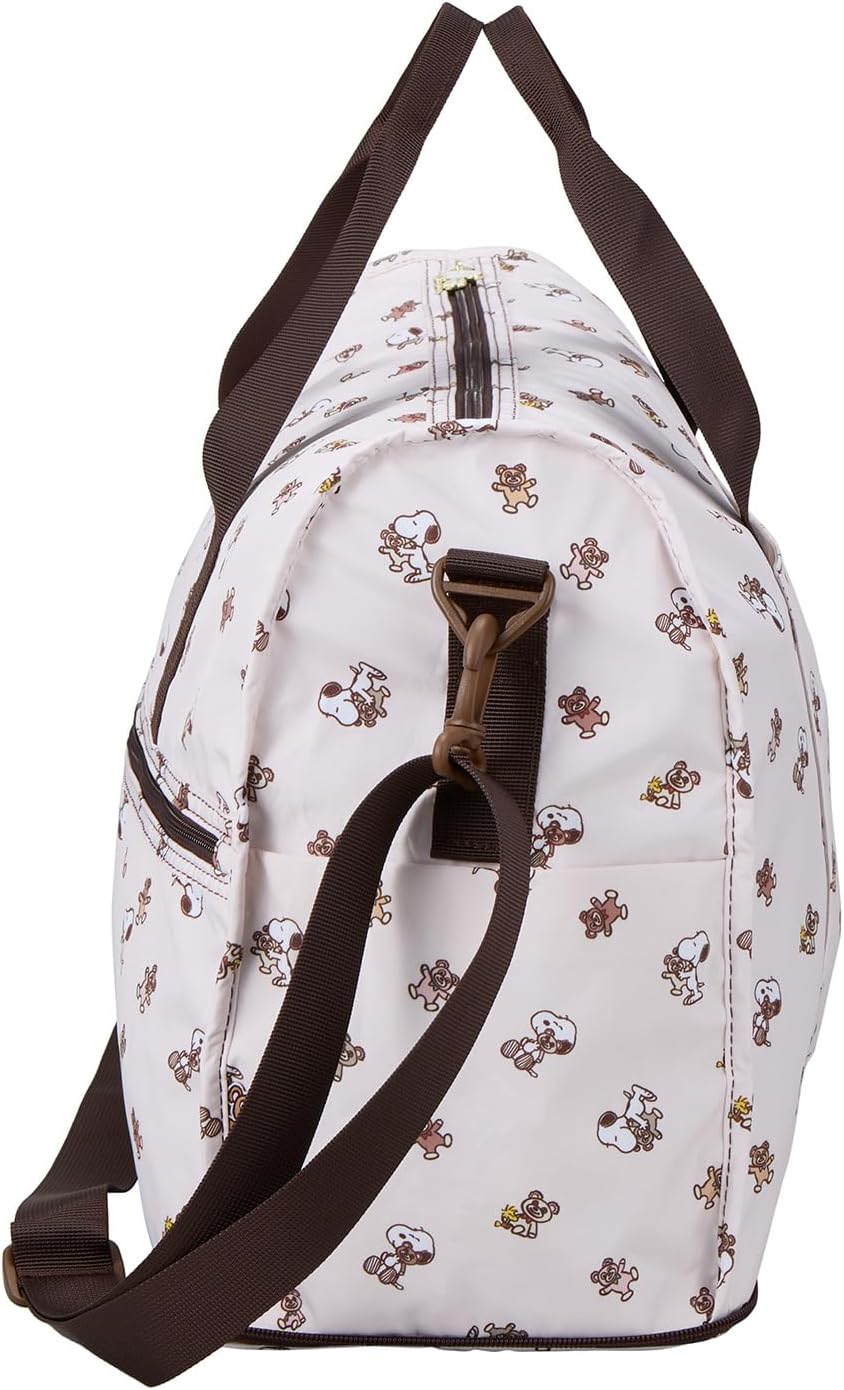 Shifle Peanuts Snoopy Folding Boston Bag, Medium, Medium Size, Can Be Carry-On in Suitcase image number 1