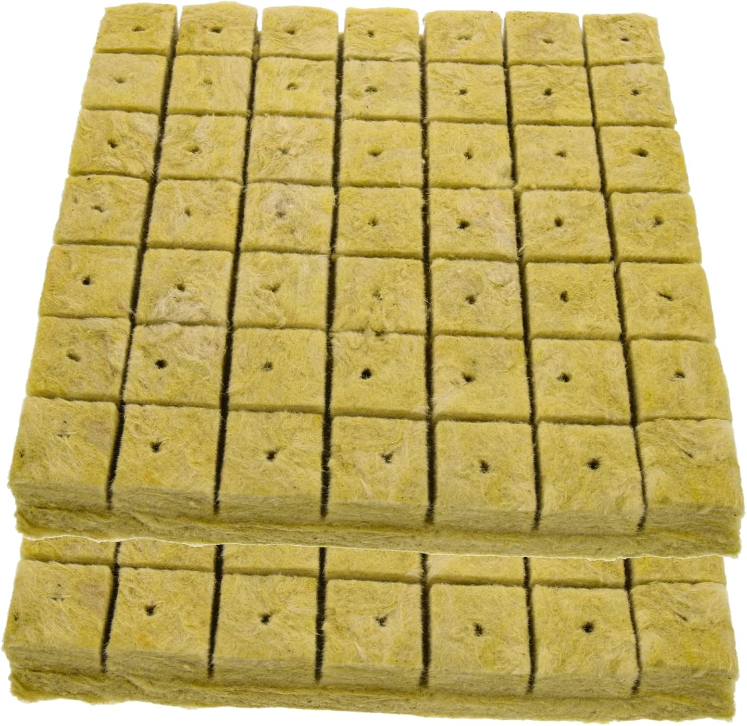 ROMISBABA Hydroponic Grow Medium Planting Cubes Plugs 98Pcs Substrate Blocks for Vegetable Flower Gardening