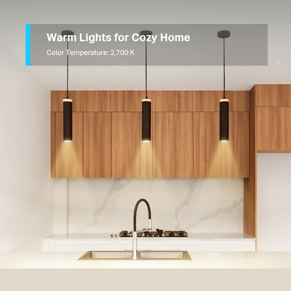 Tp-Link Tapo Smart Wi-Fi Spotlight, Warm Light, Dimmable - GU10, 3.7W, No Hub Required, Works with Amazon Alexa and Google Home, Remote Control, Energy Class A+ (Tapo L610(4-Pack)) | AU Version | image number 1