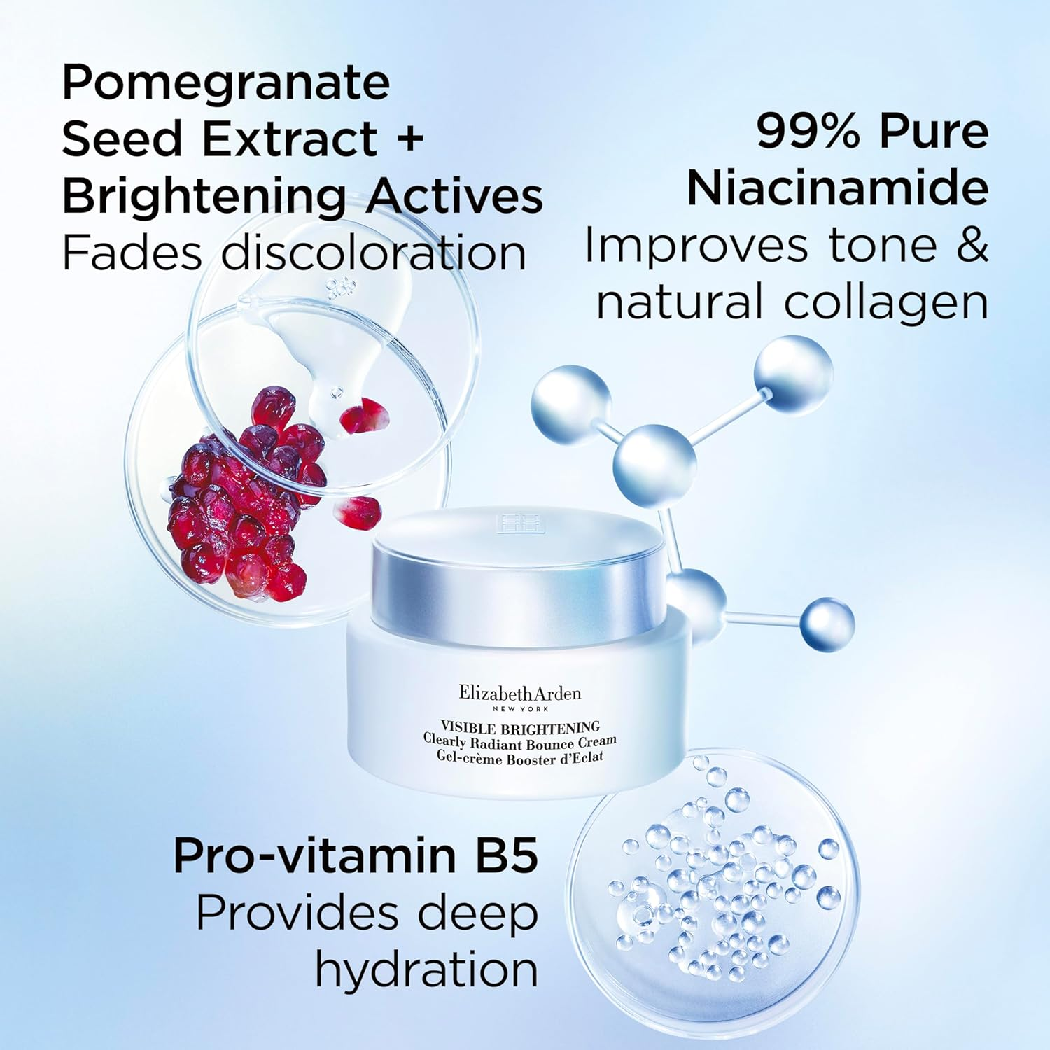 Elizabeth Arden - Visible Brightening Clearly Radiant Bounce Cream 50Ml