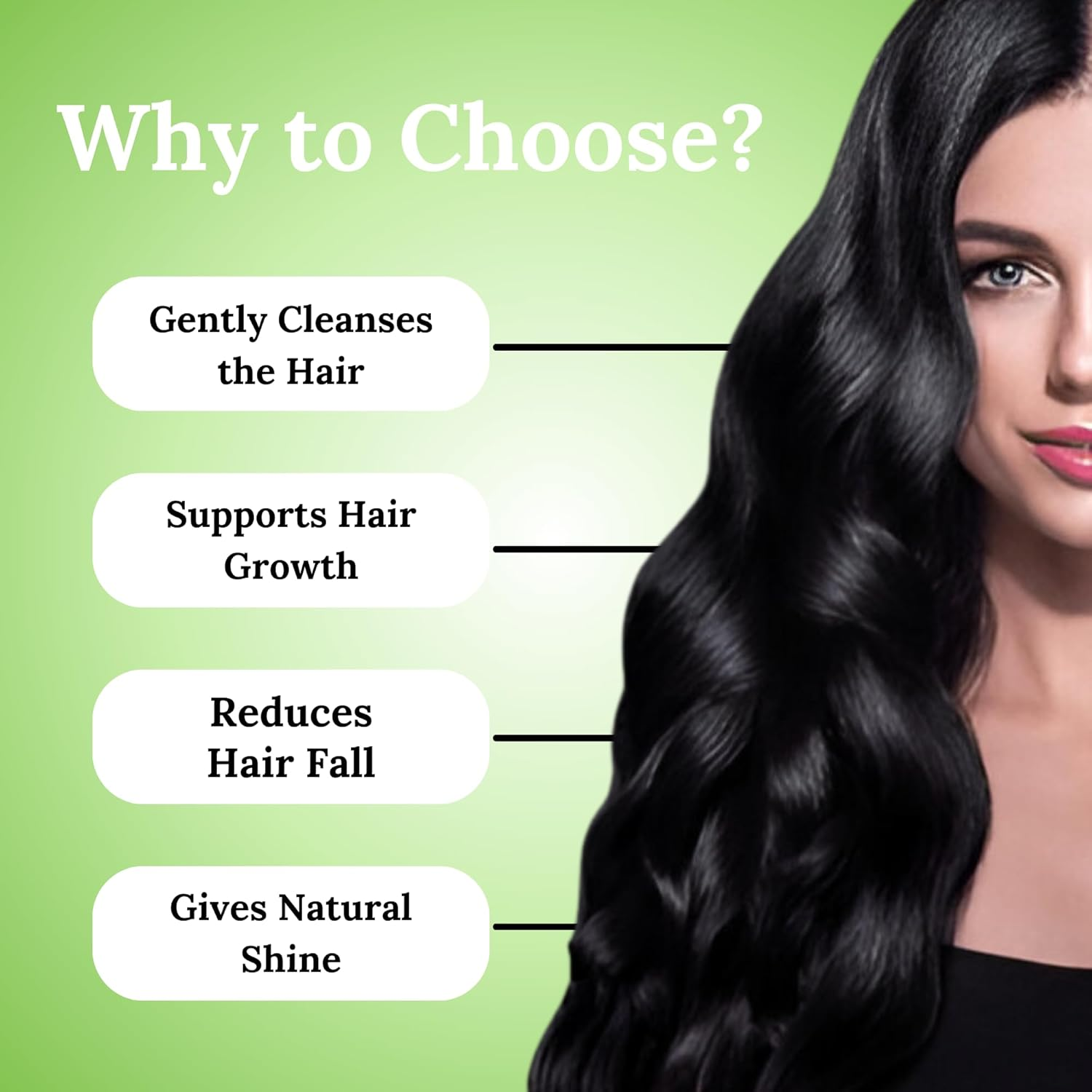 Havintha Natural Amla Reetha Shikakai Powder for Healthy Hair | Herbal Hair Care Combo | Hair Cleanser & Conditioner | Controls Hair Fall, Dandruff | All Hair Types &ndash; Each 100Gm (Combo Pack of 3) image number 1