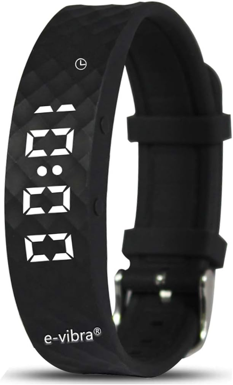 Potty Training Watch - Rechargeable Silent Vibrating Watch - Medical Reminder Watch - with Timer and 15 Daily Alarms (Pink)