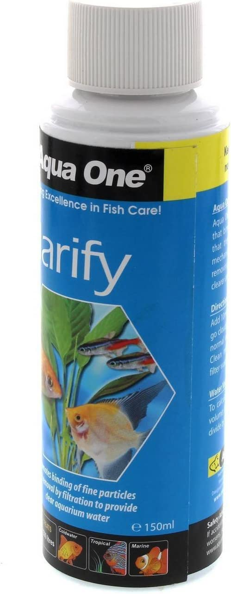 Aquarium Treatment Micro Water Clarifier 150Ml Fish Tank 92147 Aqua One Cleaning image number 1