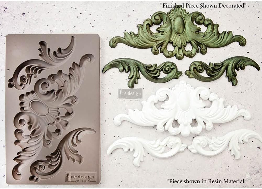 Prima Marketing Inc. Redesign with Prima Home D&eacute;cor Thorton Medallion, Multicolor, 5"X8" image number 3